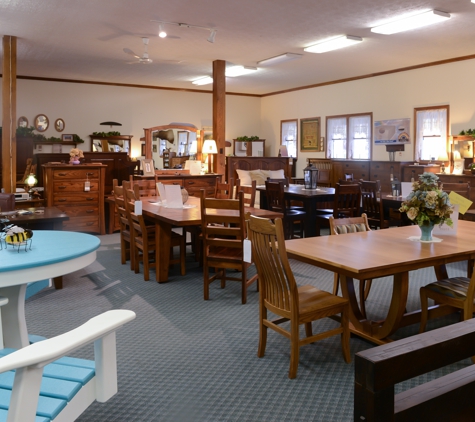 Amish Oak Showcase Furniture - New Wilmington, PA