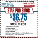 Star Pro Smog - Automobile Parts & Supplies