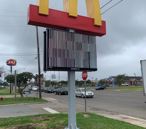 Gulf Coast Sign Co - San Benito, TX. New McDonanlds installation