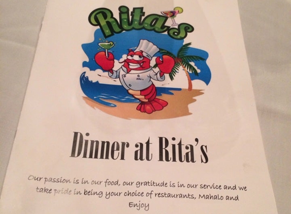 Rita's Steak & Fish House - Kihei, HI