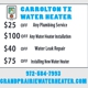 Grand Prairie TX Water Heater