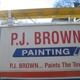 P J BROWN PAINTING