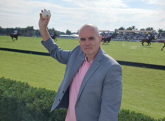 International Polo Club Palm Beach - Wellington, FL. Bill Lewis of Vero Beach spending an afternoon at the International Polo Club on Wellington, Florida.