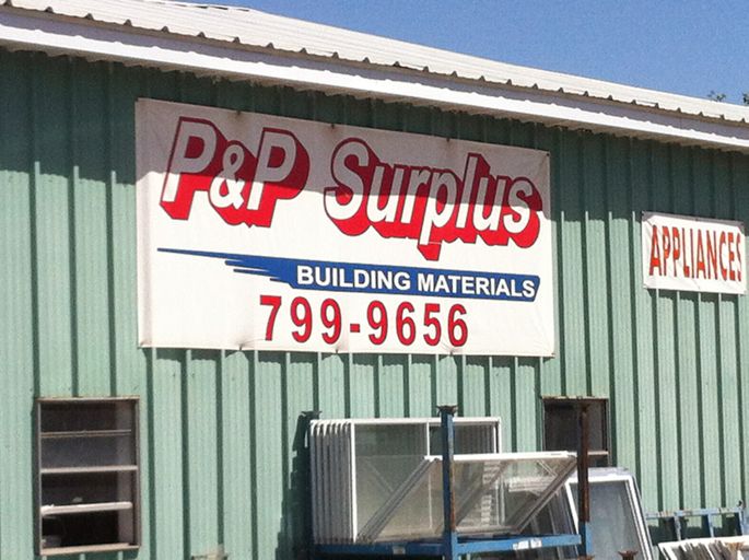 P & P Surplus Building Materials - Waco, TX 76705