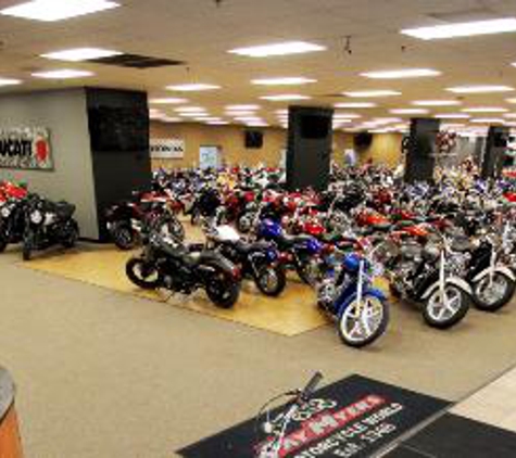 Fay Myers Motorcycle World - Greenwood Village, CO. Inside Store