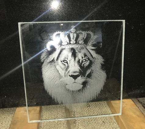 Millenium Glass & Mirror Company - Pennsville, NJ. etched glass