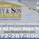 Mosley & Son Construction Inc - Concrete Contractors