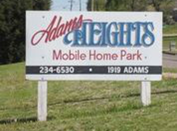 Adams Heights Manufactured Home Park - Topeka, KS. "A Community within the Community!"