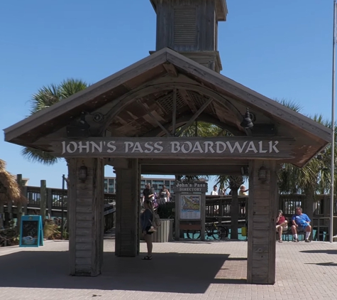 Bonham Dental Arts - Seminole - Seminole, FL. John's Pass Village & Boardwalk at 11 minutes drive to the south of Bonham Dental Arts - Seminole