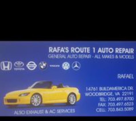 Rafa's Route 1 Auto Repair - Woodbridge, VA