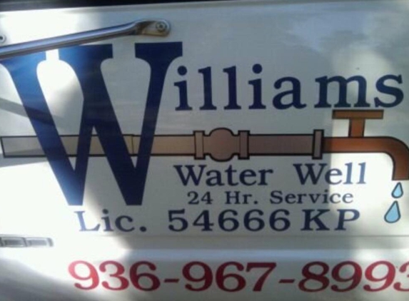 Williams Water Well Drilling & Service - Livingston, TX