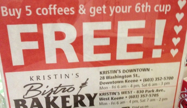 Kristin's Bistro & Bakery - Keene, NH