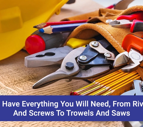 Coastal Distributors (NSW) Pty Ltd - Yallah, NSW. We Have Everything You Will Need, From Rivets And Screws To Trowels And Saws