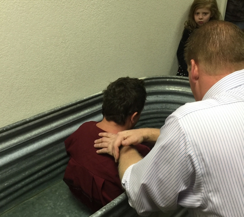 Grand View Pentecostal Church - Grand Junction, CO. Sean getting baptized in Jesus Name!