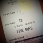 Five Guys Burgers & Fries