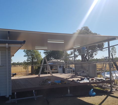 Rising Sun Electrical Pty Ltd - Roma, QLD. Deck lighting