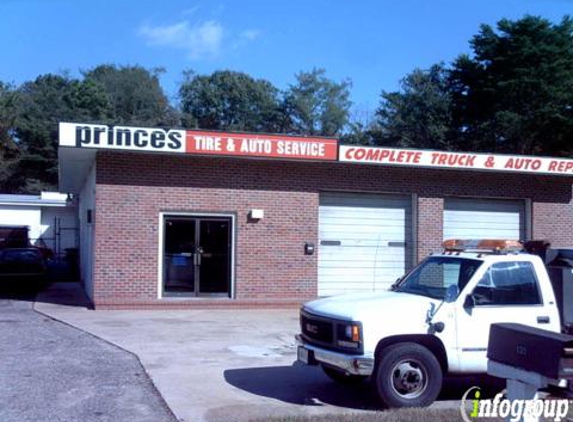 Prince's Tire & Auto Service Inc - Pasadena, MD