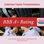 Coleman Taylor Transmissions