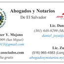 Joya & Asociados, Abogados y Notarios de El Salvador - Notaries Public
