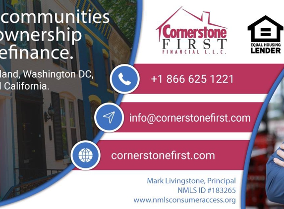 Cornerstone First Financial (NMLS ID #183265) - Washington, DC