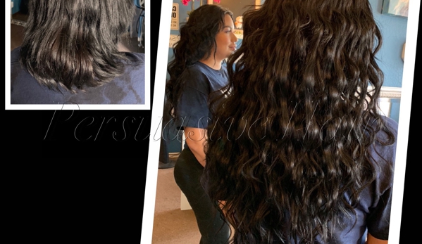 Persuasive Hair - Fresno, CA. 20” Nano Hair Extensions special price $350 for full head with blending cut and style 
