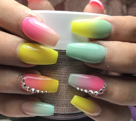 Regal Nails - San Antonio, TX. Glow in the dark or ombré nails