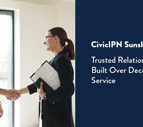 CIVICIPN  Sunshine Coast - Sippy Downs, QLD. Trusted Relationships Built Over Decades Of Service