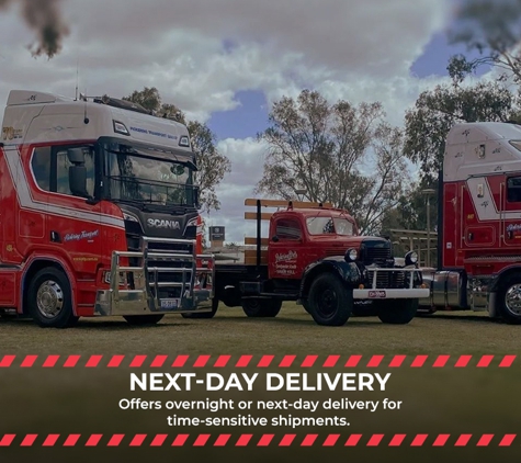 Pickering Transport Group - Buronga, NSW. Next-Day Delivery