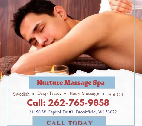 Nurture Massage Spa - Brookfield, WI