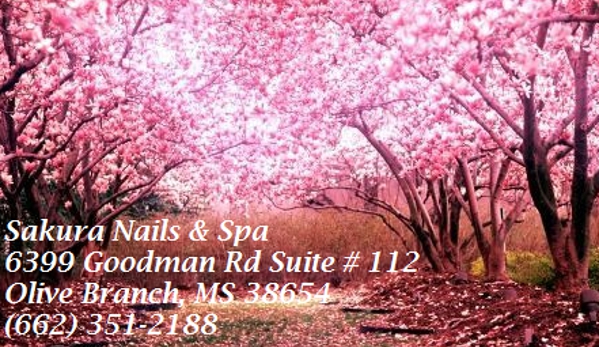 Sakura Nails & Spa - Goodman Rd - Olive Branch, MS