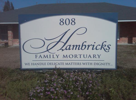 Hambricks Family Mortuary Inc - Gonzales, LA