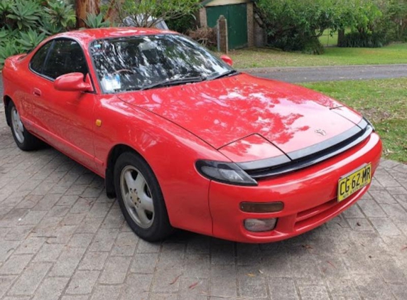 Oak Road Auto Body Repairs - Kirrawee, NSW. My 1992 Celica after leaving his shop!
