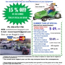 TOP MOWER REPAIR & PARTS - Lawn Mowers-Sharpening & Repairing