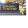 Hanson's Memorials