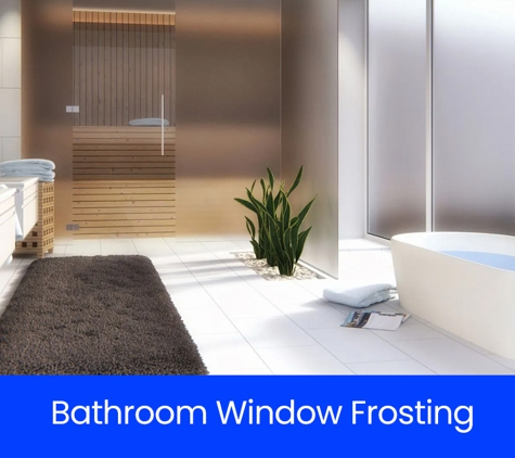 Supertint - Silverdale, NSW. Bathroom Window frosting