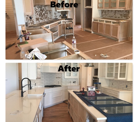 BCI Group Inc - Hurst, TX. Before and After Kitchen Remodel