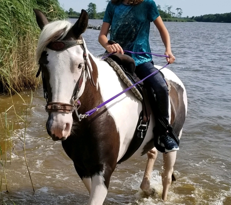 Easy Does It Ranch and Riding Academy - Chesapeake, VA. Katelynn riding Wendy