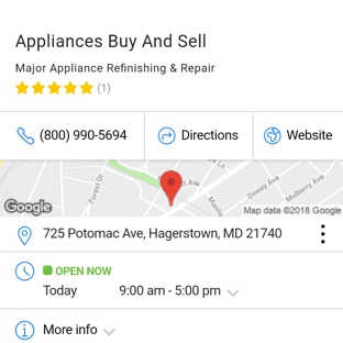 Appliances Buy and Sell - Hagerstown, MD