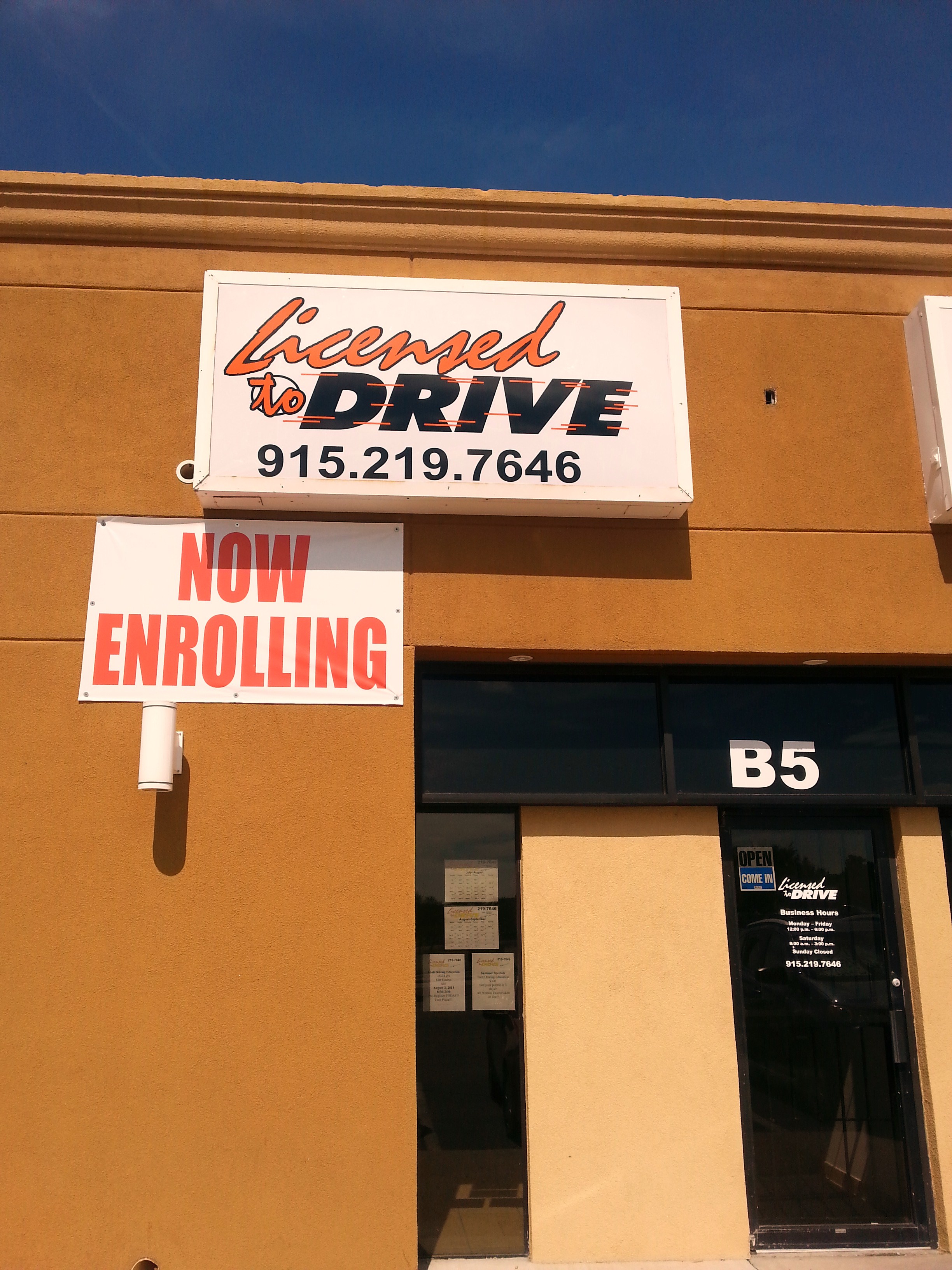 Licensed To Drive - El Paso, TX 79936