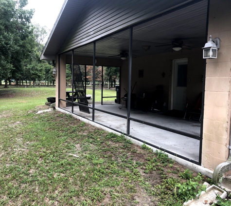 Danas rescreen and pressure wash - Palmetto, FL. Another Satisfied Customer