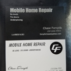 Mobile home relevel and repair