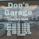 Don's Garage - Automobile Body Repairing & Painting