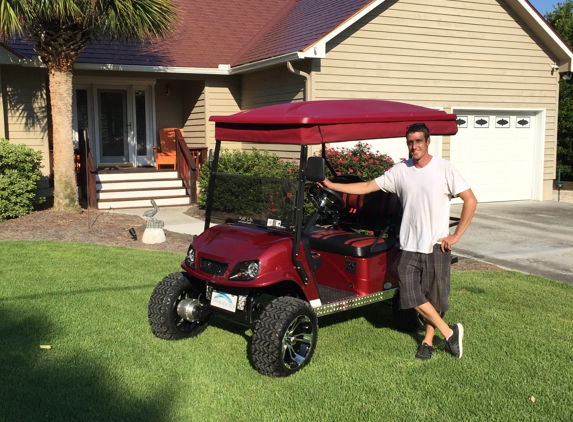 Kalt Life Kustom Carts - Cape Carteret, NC. Chris personally provides orientation and test drive