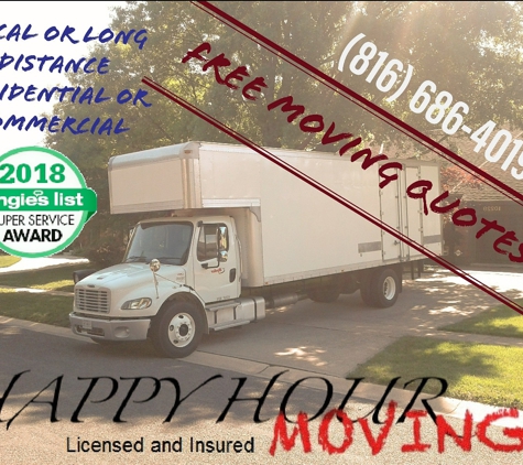 Happy hour moving - Kansas City, MO