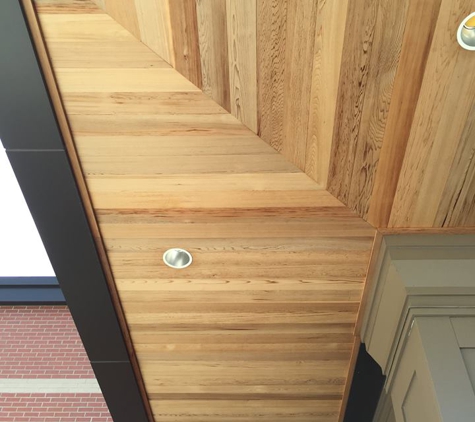 Taylor Forest Products Incorporated - Pembroke, MA. Western Red Cedar T and G Soffits - 3 years old - Taylor Forest Products Massachusetts