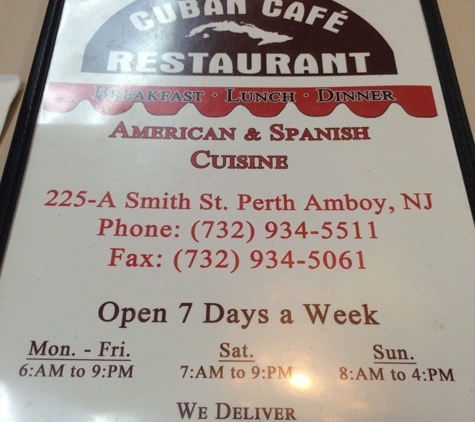 Your Cuban Place Cafe Restaurant - Perth Amboy, NJ