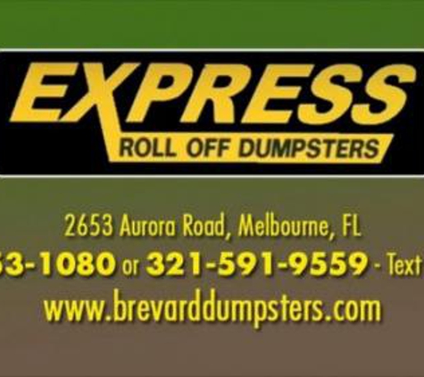 Express Roll-Off Dumpsters - Melbourne, FL