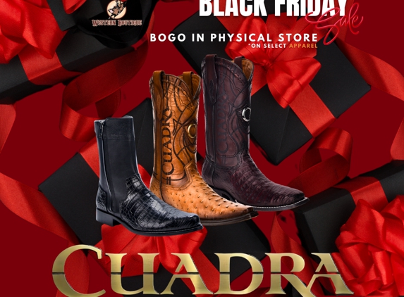 El Rodeo Western Boutique - West Palm Beach, FL. Can't miss the sales today! for Black Friday