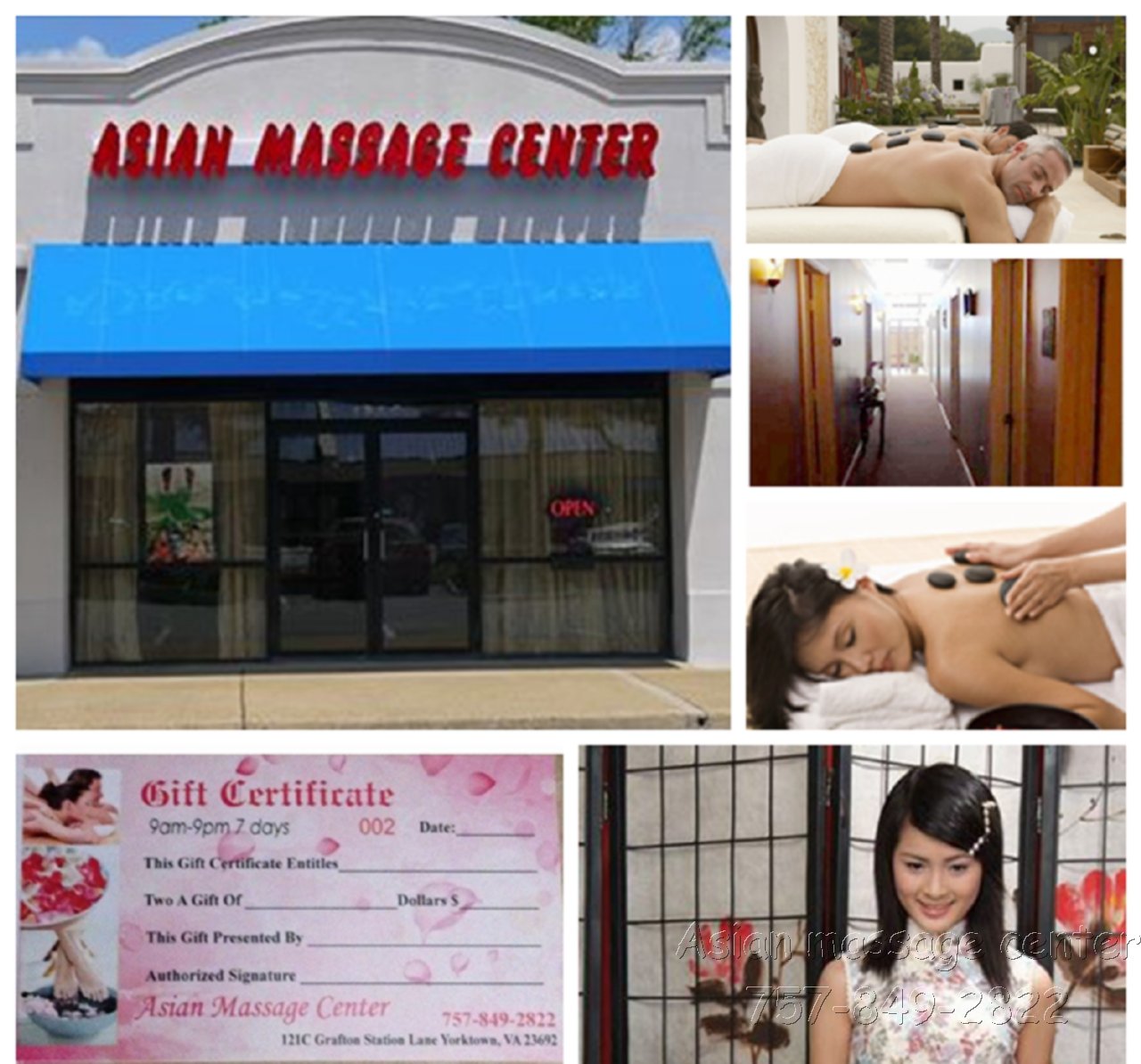 ASIAN MASSAGE CENTER - Yorktown, VA 23692