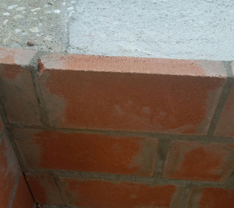 Smith Concrete & Construction - Maryville, TN. Installed broken brick